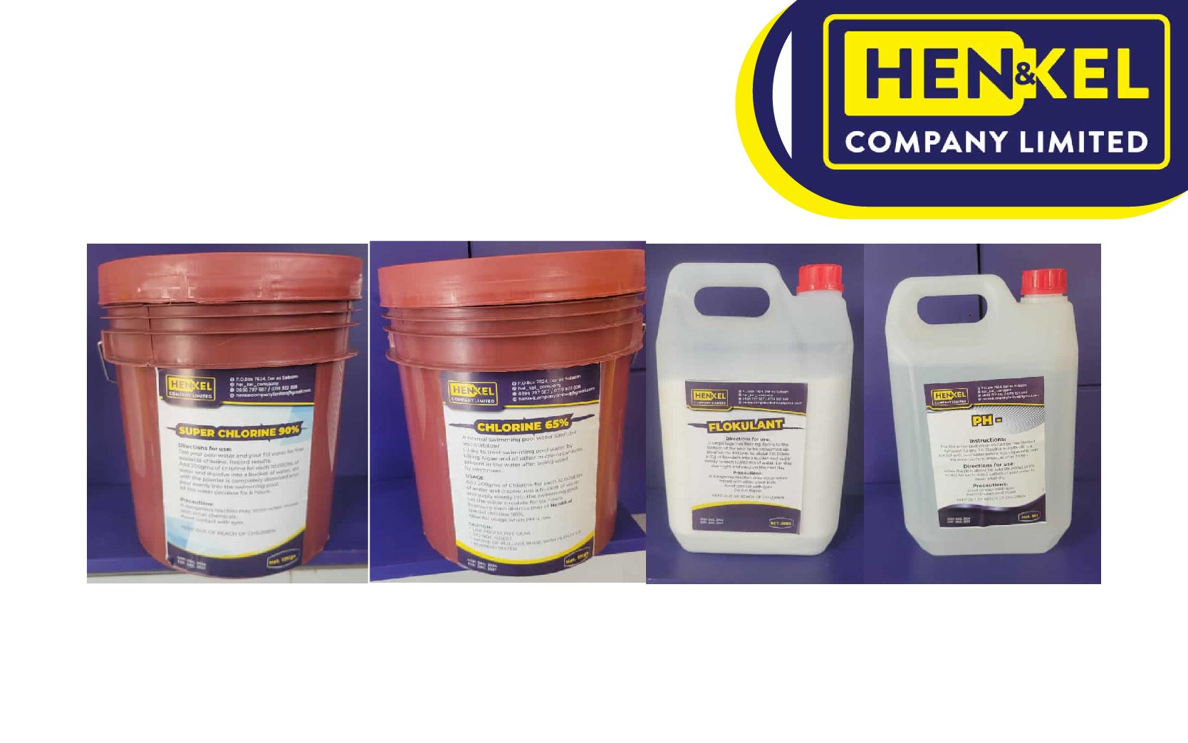 Supplying Swimming Pool Chemicals
